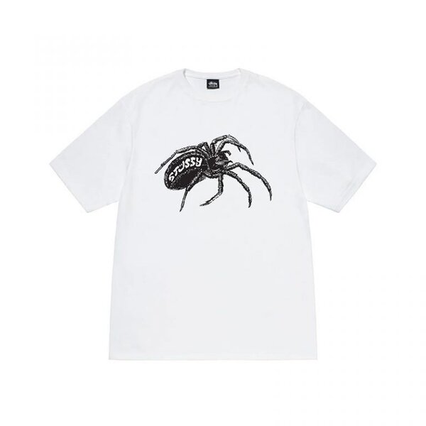 Stussy T-shirt #109 Black Short Sleeve Spider - Stussy Store | Fashion ...